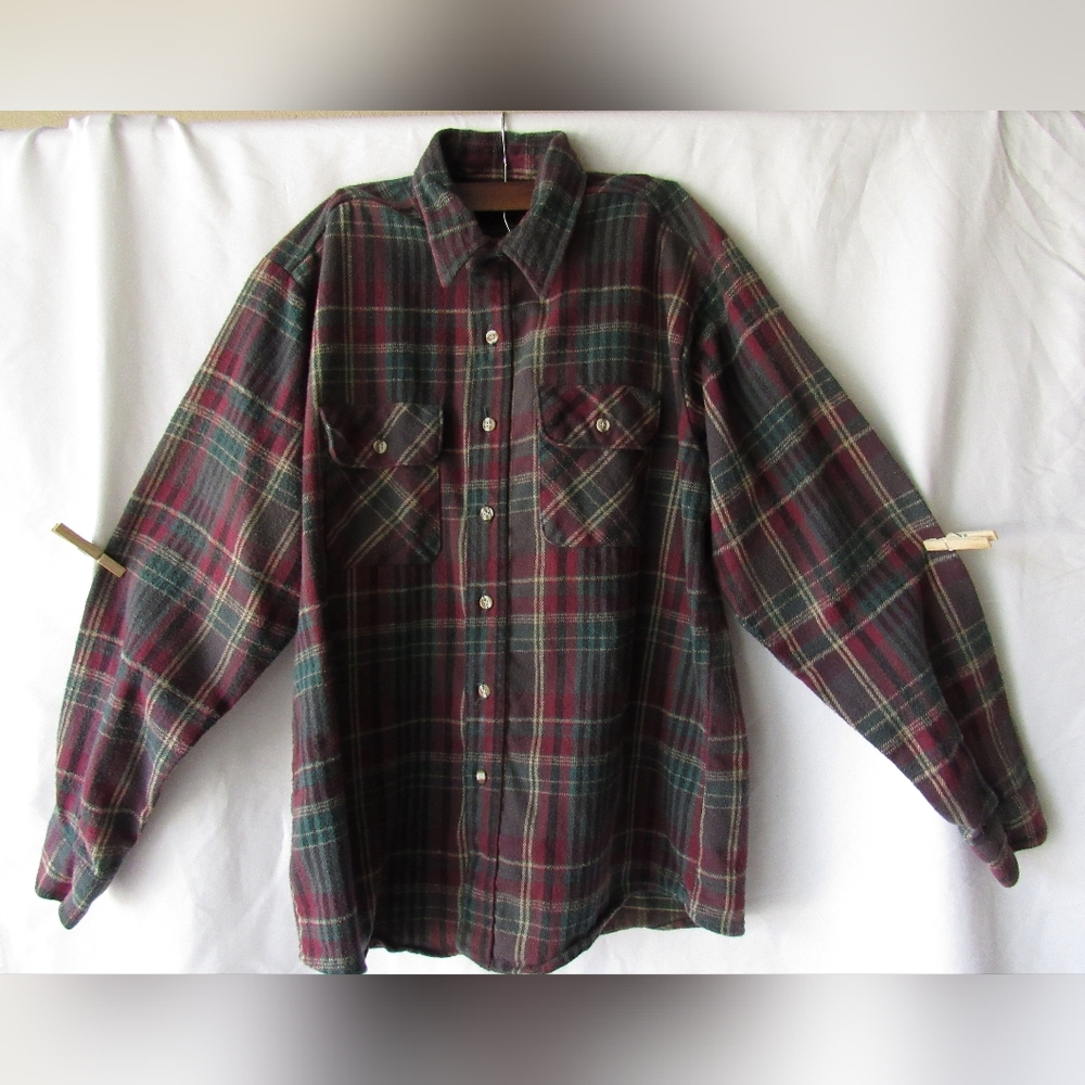 Vintage Five Brother Flannel Plaid